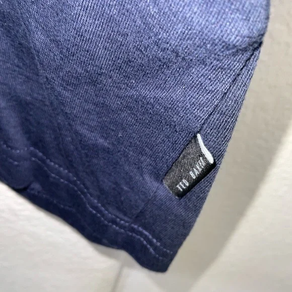 Ted Baker London Bevvy Navy Multicolor Stripe Tee - Picture 3 of 7